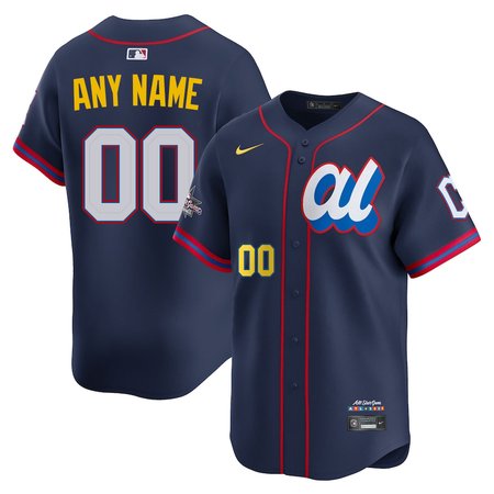 Men's American League Custom Nike Navy 2025 All-Star Edition Limited Player Jersey